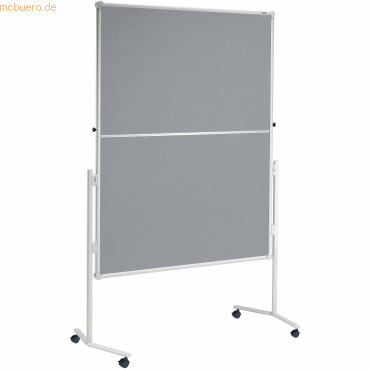 Maul Moderationstafel professionell klappbar 150x120 cm grau von Maul