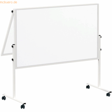 Maul Moderationstafel solid 150x120 cm Papier geteilt mit Rollen grau Maul Moderationstafel solid 150x120 cm Papier geteilt mit Rollen grau von Maul
