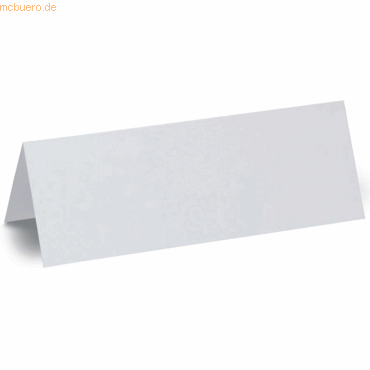 Maul Namensschilder 21x7,5 cm weiß VE=100 Stück von Maul