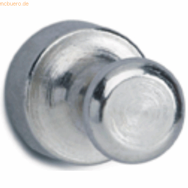 Maul Neodym-Kegelmagnet 12mm Durchmesser nickel von Maul