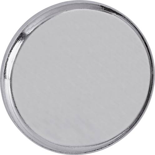 Maul Neodym Magnet (Ø x H) 25mm x 9mm Scheibe Silber 1 St. 6170596 von Maul