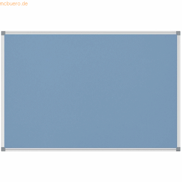 Maul Pinnboard MAULstandard 6445034 90x180cm Textil hellblau von Maul