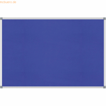 Maul Pinnboard Maulstandard Textil 90x60 cm blau von Maul