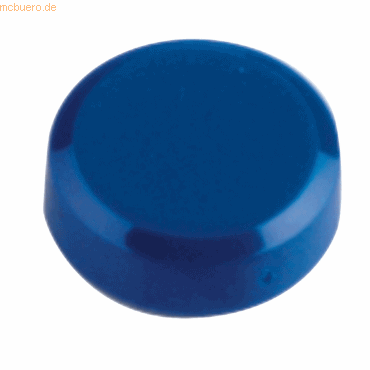 Maul Rundmagnet 20mm Durchmesser 0,3kg Haftkraft 20 Stück blau von Maul