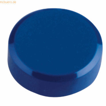 Maul Rundmagnet 30mm Durchmesser 0,6kg Haftkraft 20 Stück blau von Maul