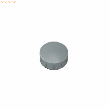 Maul Rundmagnet Solid 15 mm 0,15 kg Haftkraft 10 Stück grau von Maul