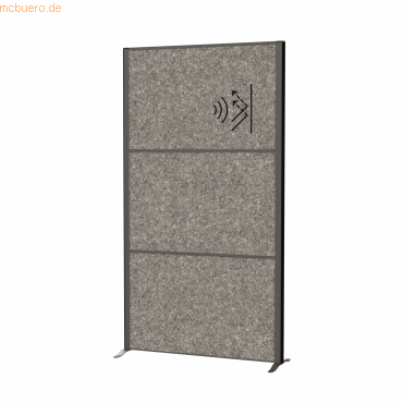 Maul Stellwandsystem MAULconnecto 9661089 Uplight 3xAkustik dunkelgrau Maul Stellwandsystem MAULconnecto 9661089 Uplight 3xAkustik dunkelgrau von Maul