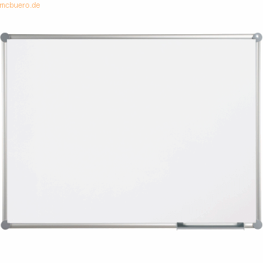Maul Whiteboard 2000 Maulpro Emaille 100x150cm Ecken grau von Maul