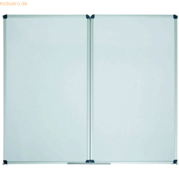 Maul Whiteboard Klapptafel Maulstandard 100x120/100x240cm von Maul