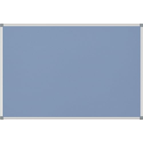MAUL | Pinnwand STANDARD | Filzbezug | hellblau | BxH 900 x 600 mm von Maul