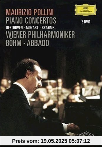 Beethoven, Brahms, Mozart - Klavierkonzerte [2 DVDs] von Maurizio Pollini