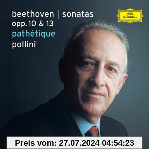 Beethoven: Klaviersonaten Op.10 & 13 von Maurizio Pollini