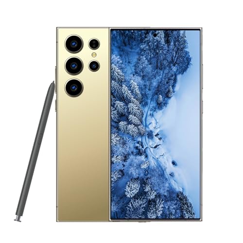 Maustron G24Ultra Smartphone Ohne Vertrag Android 13-8GB+256GB 68MP+8MP AI Kamera Handy Ohne Vertrag 6,8 Zoll 120Hz Display 6800mAh Handy Günstig, GPS, Dual SIM 4G Simlockfreie Handys Gold Maustron G24Ultra Smartphone Ohne Vertrag Android 13-8GB+256GB 68MP+8MP AI Kamera Handy Ohne Vertrag 6,8 Zoll 120Hz Display 6800mAh Handy Günstig, GPS, Dual SIM 4G Simlockfreie Handys Gold von Maustron