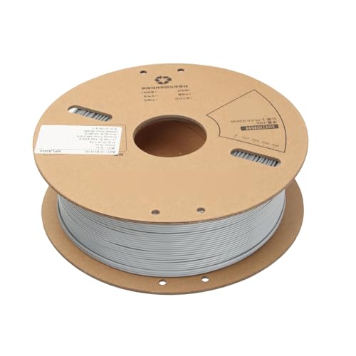 3D -Drucker -PLA -Filament starke Adhäsion Seidige Druckzähigkeit für FDM 3D -Drucker (Grau) von Mavaol