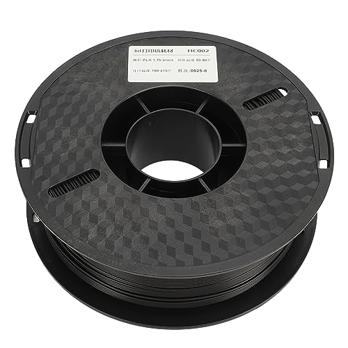 3D -Drucker -PLA -Filament starke Adhäsion Seidige Druckzähigkeit für FDM 3D -Drucker (Schwarz) von Mavaol