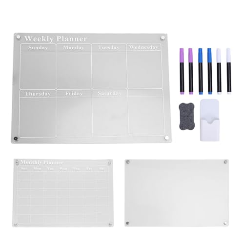 3pcs acrylic Clear Trockener Erase -Planungsboards Magnetisches Werkzeug für die Küche 3pcs acrylic Clear Trockener Erase -Planungsboards Magnetisches Werkzeug für die Küche von Mavaol