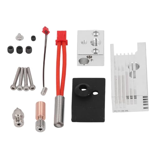 Extruder -Heizungs -Block -Upgrade -Kit Ti Legierung Kupfer Bimetal plattiert mit Aluminiumkühler für Ender 3 S1 3D -Drucker Hochtemperatur Bimetalkupferdüse für Ender3 S1 Pro Extruder -Heizungs -Block -Upgrade -Kit Ti Legierung Kupfer Bimetal plattiert mit Aluminiumkühler für Ender 3 S1 3D -Drucker Hochtemperatur Bimetalkupferdüse für Ender3 S1 Pro von Mavaol