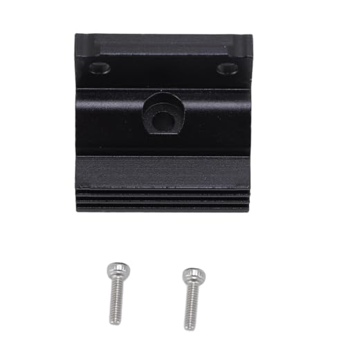 HOTEND WETEINKKAUBE ALUMINUM -LEGRIESE Leicht effizientes Kühlblock für K1 K1 Maximal 3D -Drucker -Extruder -Ersatzzubehör mit 2 Schrauben (Schwarz) von Mavaol