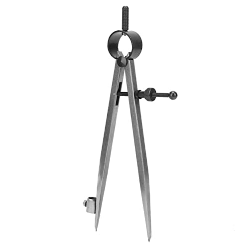 Mavaol Fling Divider Line Ort Scriber Zeichnung Kompasse Handwerk rotierende Werkzeug -Zeichnung Kompass (150mm) von Mavaol