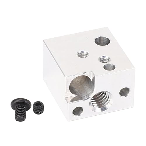 Mavaol Hot End Heizungsblock Hochtemperatur Kupferplattierte Legierung 3D -Drucker Hotend Extruder Heizungsblock für SV07 von Mavaol