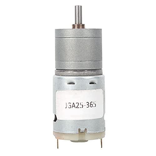 Mini-DC-Getriebemotor, hohe Torsionskohlebürste, elektrische Vorhänge, Roboter, Lüfter, Geräte, JGA25-365 Permanentmagnet-Bürstenmotor (12V-141RPM) von Mavaol