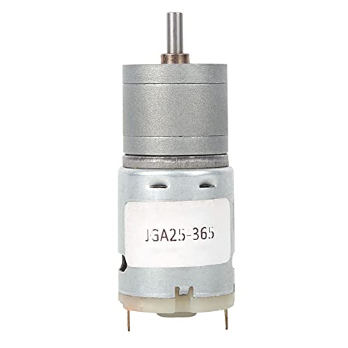 Mini-DC-Getriebemotor, hohe Torsionskohlebürste, elektrische Vorhänge, Roboter, Lüfter, Geräte, JGA25-365 Permanentmagnet-Bürstenmotor (12V-240 U/min) von Mavaol