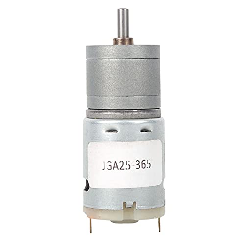 Mini-DC-Getriebemotor, hohe Torsionskohlebürste, elektrische Vorhänge, Roboter, Lüfter, Geräte, JGA25-365 Permanentmagnet-Bürstenmotor (6 V -1RPM) von Mavaol