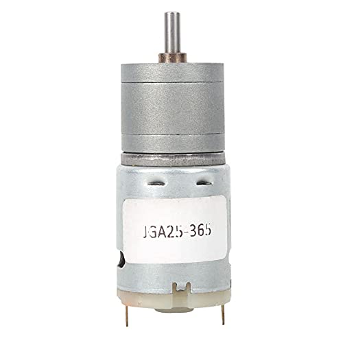 Mini-DC-Getriebemotor, hohe Torsionskohlebürste, elektrische Vorhänge, Roboter, Lüfter, Geräte, JGA25-365 Permanentmagnet-Bürstenmotor (6V-15RPM) von Mavaol