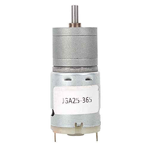 Mini-DC-Getriebemotor, hohe Torsionskohlebürste, elektrische Vorhänge, Roboter, Lüfter, Geräte, JGA25-365 Permanentmagnet-Bürstenmotor (6V-261RPM) von Mavaol