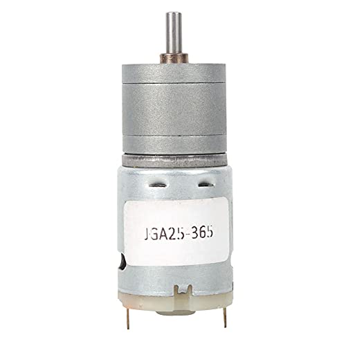 Mini-DC-Getriebemotor, hohe Torsionskohlebürste, elektrische Vorhänge, Roboter, Lüfter, Geräte, JGA25-365 Permanentmagnet-Bürstenmotor (6v-24 ulpm) von Mavaol