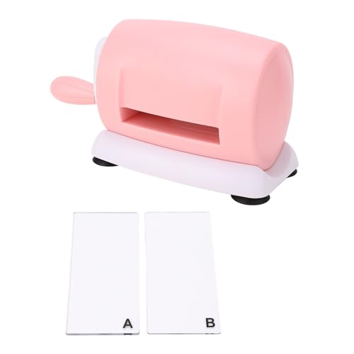 Mini sterppapierschneider bosser Hand Kurbel Sterbchen Schneidemaschine tragbar für Kartenherstellung Scrapbooking Pink Mini sterppapierschneider bosser Hand Kurbel Sterbchen Schneidemaschine tragbar für Kartenherstellung Scrapbooking Pink von Mavaol