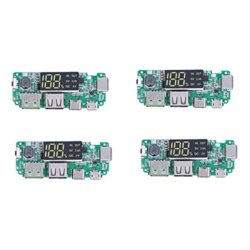 Mobile Power Lading Board USB 5V 2.4A -Modul mit Überschutz für tragbare Gerätepackungen von 4 von Mavaol