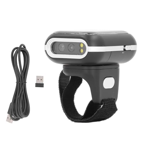 Ringbarcode -Scanner Bluetooth 2D -Code -Leser praktische Trage für Supermärkte, Apotheken, drahtloses tragbares Scanner -ABS -Material Ringbarcode -Scanner Bluetooth 2D -Code -Leser praktische Trage für Supermärkte, Apotheken, drahtloses tragbares Scanner -ABS -Material von Mavaol