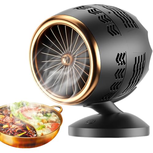Tragbare Dunstabzugshaube, Desktop-Dunstabzugshaube Mit 3 Windgeschwindigkeiten, Um 360° Drehbare Dunstabzugshaube, Wiederaufladbarer Mini-Abluftventilator, Abnehmbare Filter, Für Grillen Tragbare Dunstabzugshaube, Desktop-Dunstabzugshaube Mit 3 Windgeschwindigkeiten, Um 360° Drehbare Dunstabzugshaube, Wiederaufladbarer Mini-Abluftventilator, Abnehmbare Filter, Für Grillen von Mavdecll