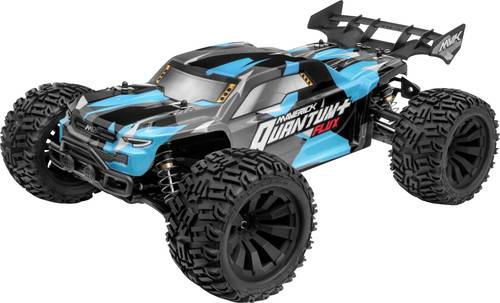 Maverick Quantum+ XT Flux 3S 1/10 4WD Stadium Truck - Blue Brushless 1:10 RC Modellauto Elektro Trug von Maverick