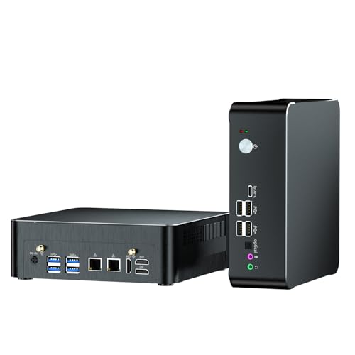 Mavsloly Mini PC mit Core i9-9880H, 32GB RAM, 1T SSD Desktop Computer, 4K@60Hz, 2*HDMI, 1*DP, dreifaches Display, Dual-LAN, VESA, Optical, Wi-Fi 6E, Bluetooth 5.3, Windows 11 Pro von Mavsloly