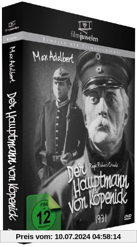 Der Hauptmann von Köpenick (Filmjuwelen) von Max Adalbert