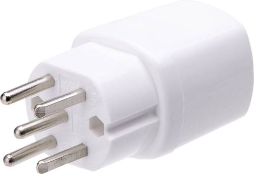 Max Hauri AG 106532 Netzstecker Schweiz Kunststoff 400V Weiß von Max Hauri AG