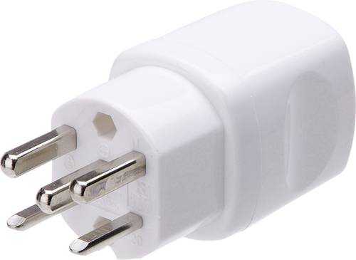 Max Hauri AG 106538 Netzstecker Schweiz Kunststoff 400V Weiß von Max Hauri AG