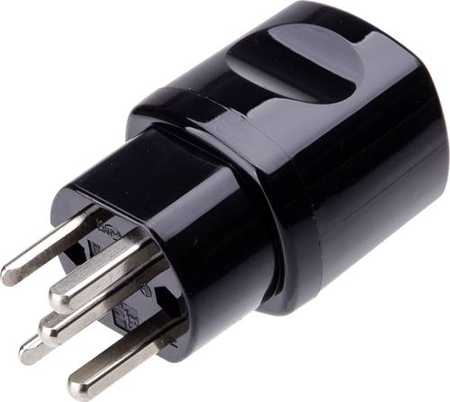 Max Hauri AG 111647 Netzstecker Schweiz Kunststoff 400V Schwarz von Max Hauri AG