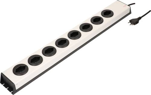 Max Hauri AG 127391 Überspannungsschutz-Steckdosenleiste Silber, Schwarz CH-Stecker 1St. von Max Hauri AG