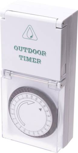 Max Hauri AG 128776 Steckdosen-Zeitschaltuhr analog IP44 von Max Hauri AG