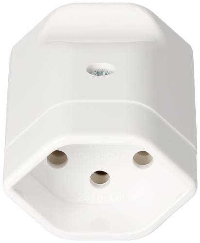 Max Hauri AG 137260 Netzkupplung Schweiz Polycarbonat 230V Weiß von Max Hauri AG