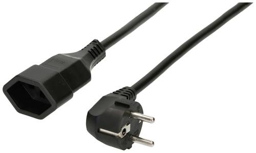 Max Hauri AG 167768 Strom Netzkabel Schwarz 0.5m von Max Hauri AG