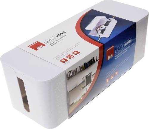 Max Hauri AG Kabel-Box Weiß (L x B x H) 400 x 155 x 135mm 1 St. 126730 von Max Hauri AG