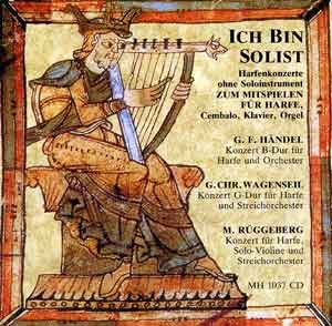 Ich bin Solist: CD mit Harfenkonzerten ohne Soloinstrument zum von Max Hieber Musikverlag