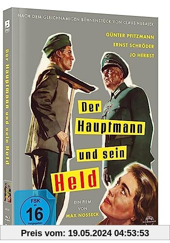 Der Hauptmann und sein Held - Limited Mediabook (in HD neu abgetastet, 16-seitiges Booklet, Blu-ray+DVD, auf 500 Stück limitiert) von Max Nosseck