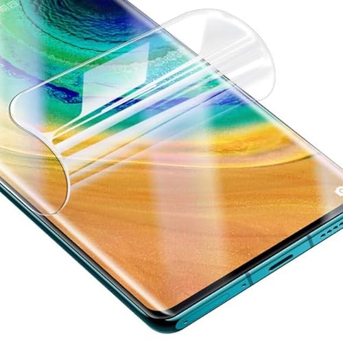 [2 Stück] Hydrogel Displayschutzfolie für IPhone 14 Pro Max Flexible Soft TPU Film Folie Schutzfolie Vollständige Deckung Stoßfeste (IPhone 14 Pro Max, Hd Transparent) von Max Power Digital