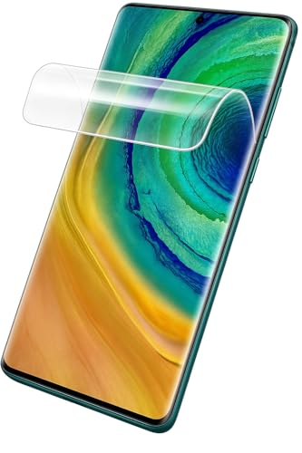 [2 Stück] Hydrogel Displayschutzfolie für iPhone 12 Pro Max Flexible Soft TPU Film Folie Schutzfolie Vollständige Deckung Stoßfeste Dünne (Hd Transparent) von Max Power Digital