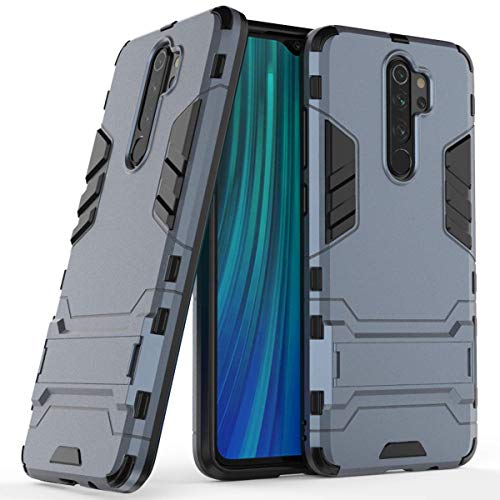 Hülle für Xiaomi Redmi Note 8 Pro Standfunktion Handyhülle Stoßfeste Doppelschichter Schutzhülle Bumper Case Cover Outdoor Hart Hardcase Shock Absorption Ständer (Xiaomi Redmi Note 8 Pro, Marineblau) Hülle für Xiaomi Redmi Note 8 Pro Standfunktion Handyhülle Stoßfeste Doppelschichter Schutzhülle Bumper Case Cover Outdoor Hart Hardcase Shock Absorption Ständer (Xiaomi Redmi Note 8 Pro, Marineblau) von Max Power Digital
